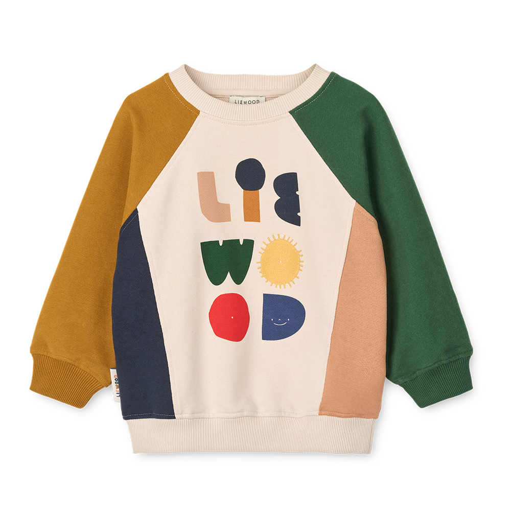 Liewood Pullover &#39;Aude&#39; Liewood Characters / Golden Caramel Multi Mix