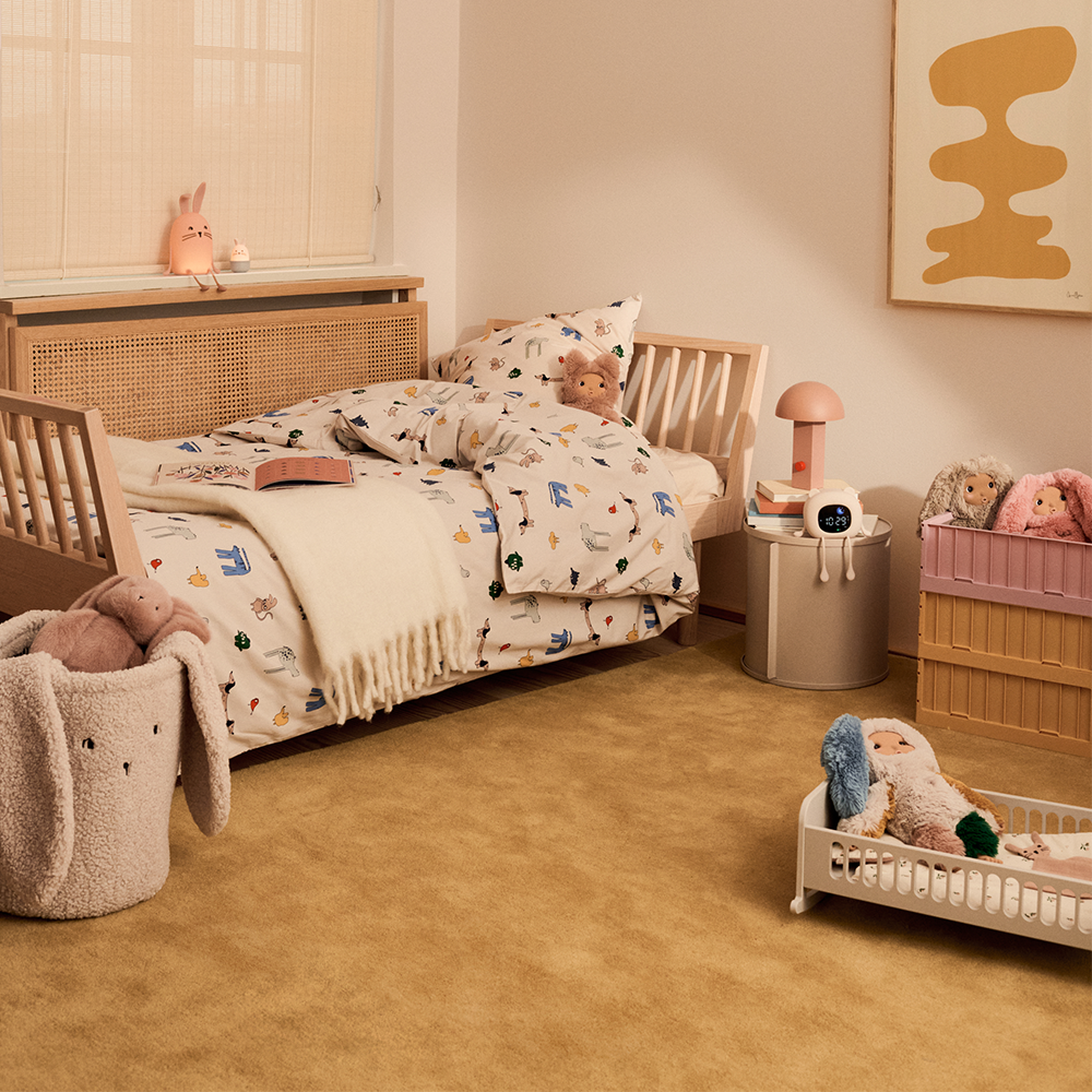 Liewood Foldable Storage Box M 2-Pack 'Weston' Rose Blush