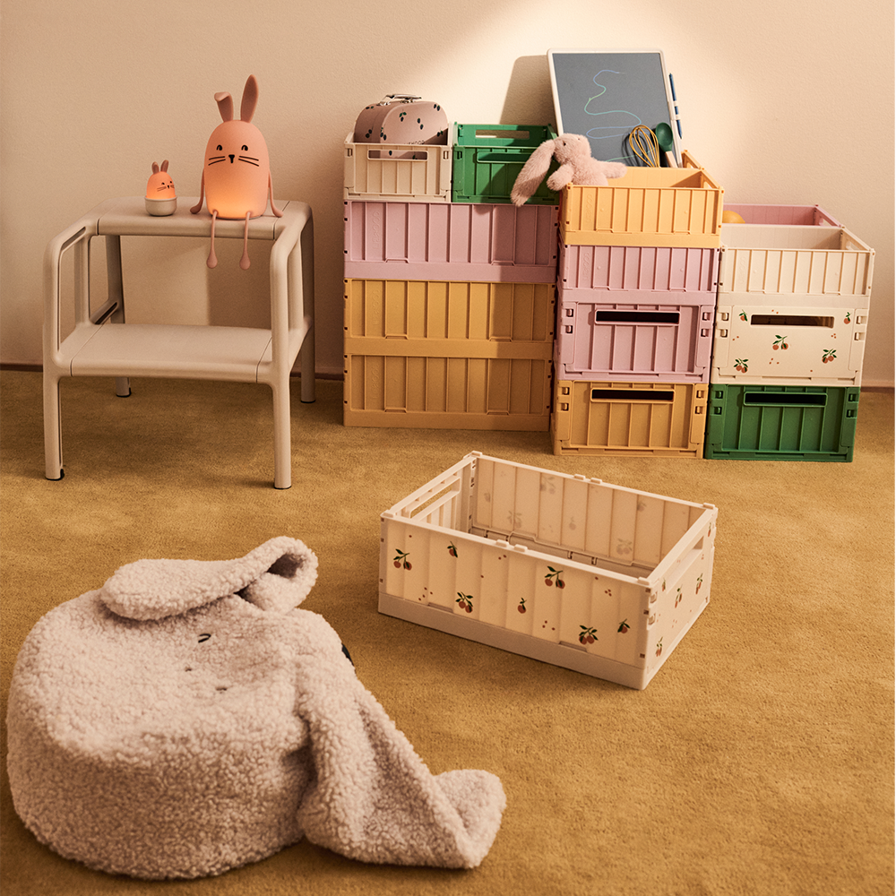 Liewood Foldable Storage Box M 2-Pack 'Weston' Rose Blush