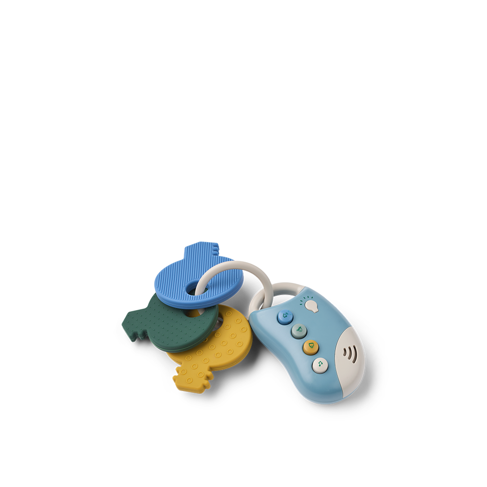 Liewood Autoschlüssel 'Vroom' Beach Blue Multi Mix