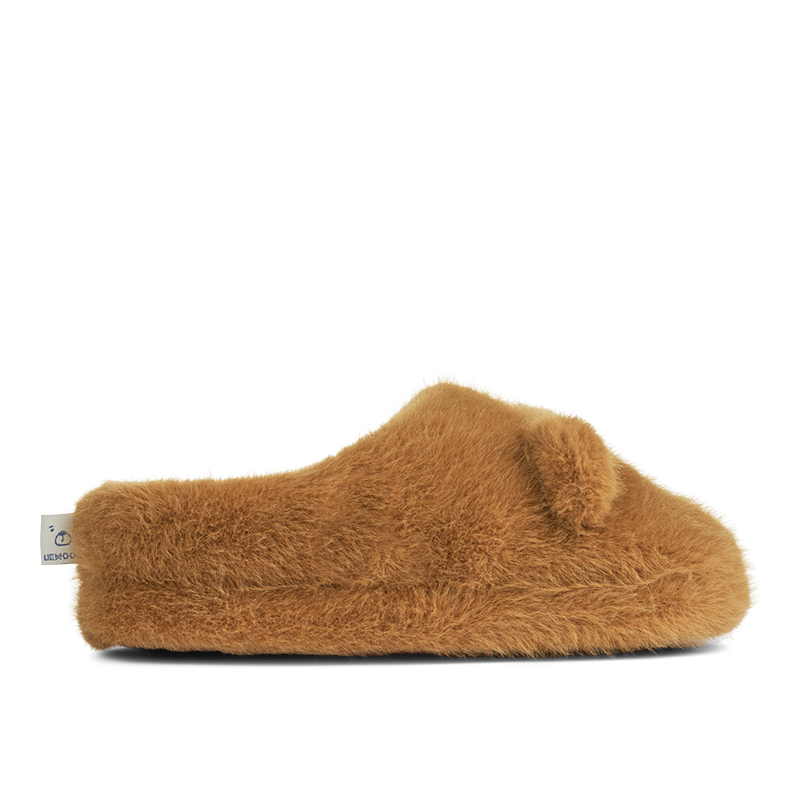 Liewood Bären Hausschuhe/Finken 'Aviaja' Golden Caramel