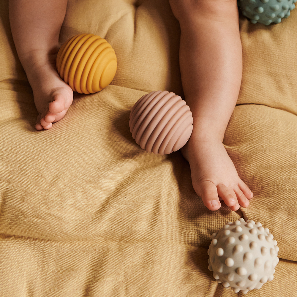 Liewood  Baby Sensorikbälle 'Dorian' Blue Multi Mix