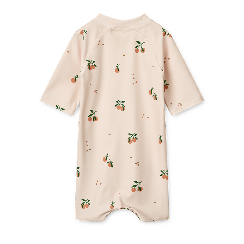 Liewood Baby Bade-Jumpsuit &#39;Thor&#39; Peach/Sea Shell