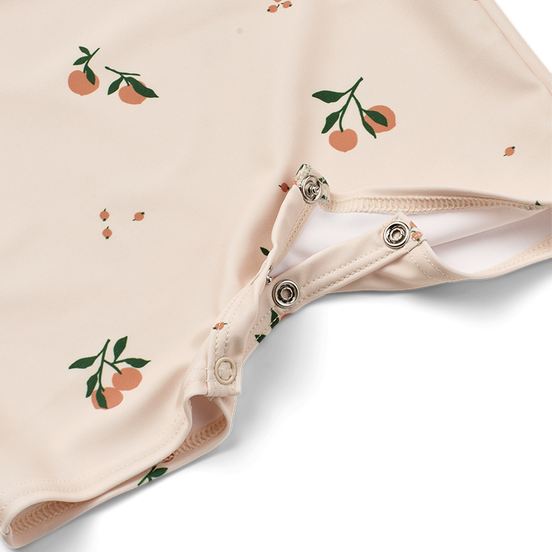 Liewood Baby Bade-Jumpsuit &#39;Thor&#39; Peach/Sea Shell