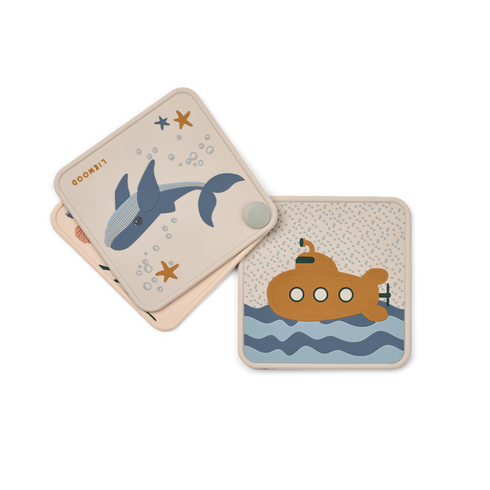 Liewood Babybuch 'Tide' Sea Creature Sandy