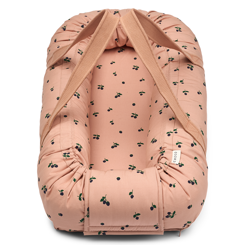 Liewood Babynest &#39;Gro&#39; Mini Berry/Pale Tuscany