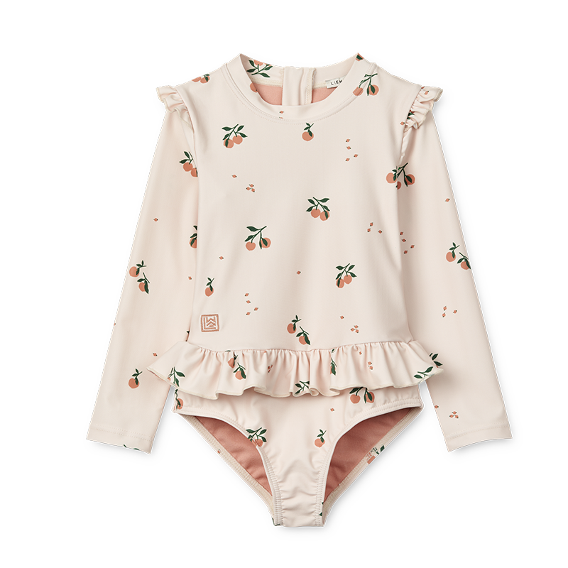 Liewood UV-Badeanzug &#39;Sille&#39; Peach/Sea Shell