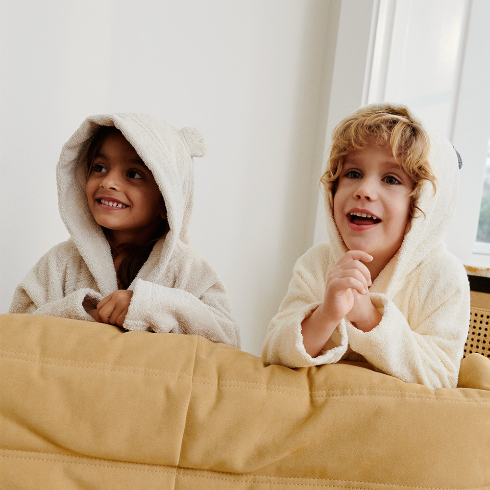 Liewood Kinder Eisbären-Bademantel 'Lily' Sandy