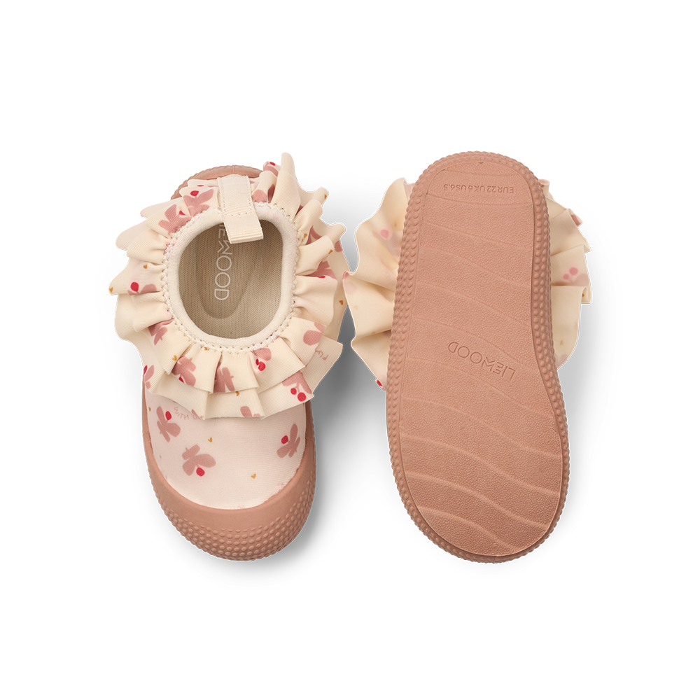 Liewood Bathing Sandals 'Sanjia' Mini Butterfly/Apple Blossom