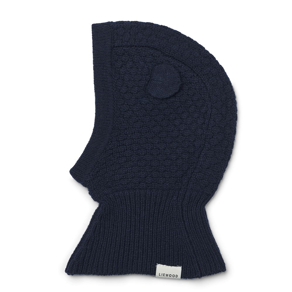 Liewood Balaclava Sturmkappe aus Wolle 'Oggy' Classic Navy