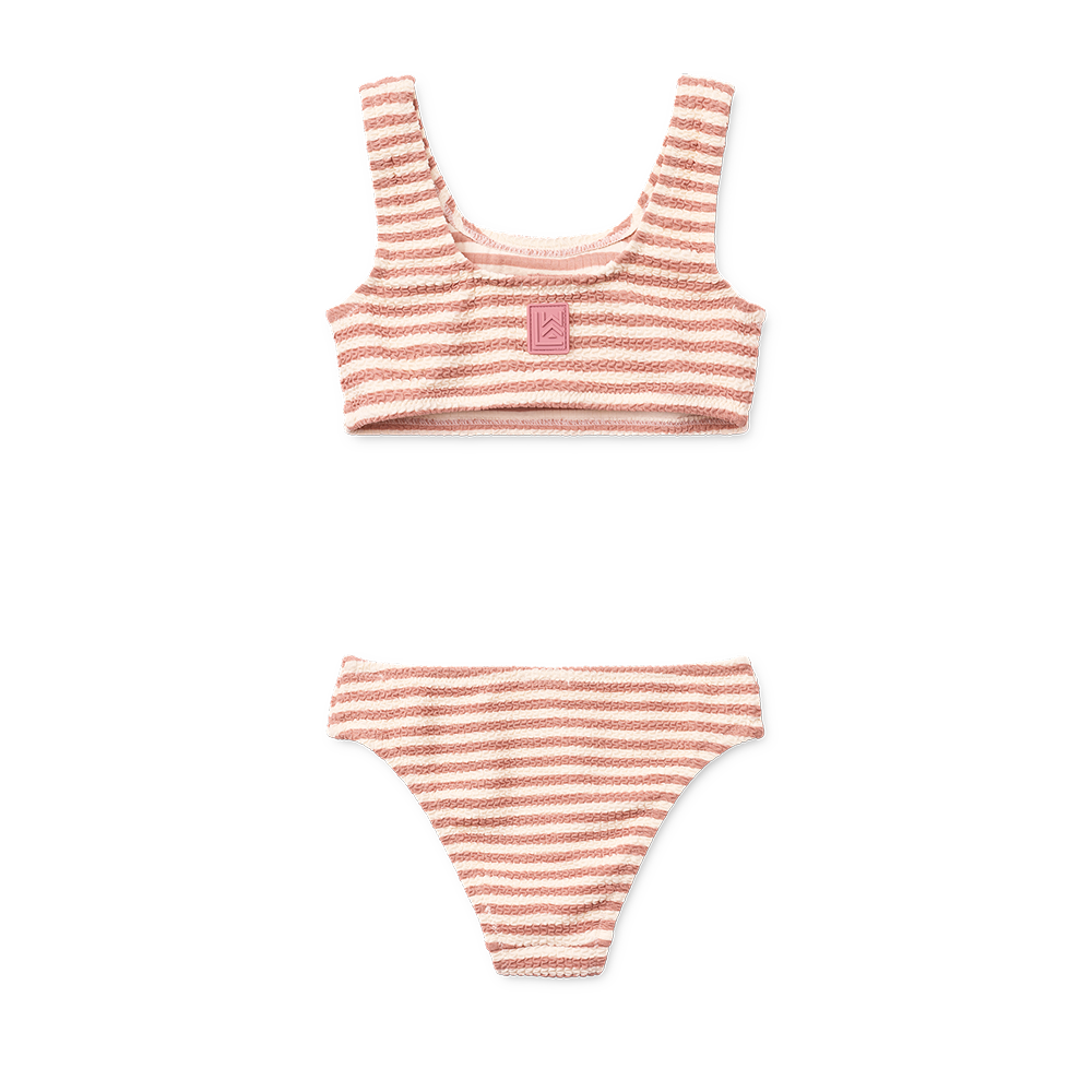 Liewood UV-Bikini 'Bello' Coral Blush/Creme de la Creme