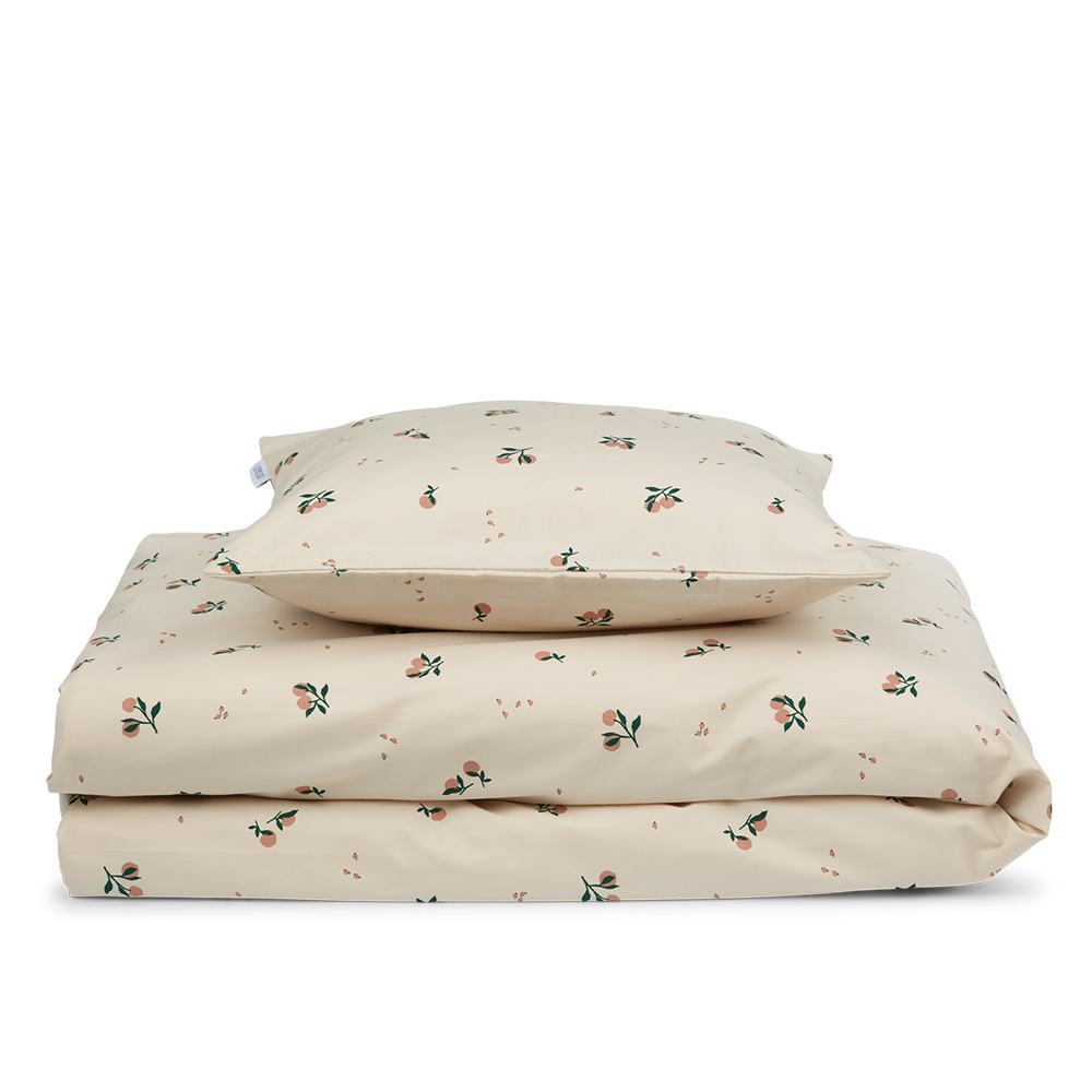 Linge de lit enfant Liewood 'Ingeborg' 100 x 135 cm Peach/Sea Shell