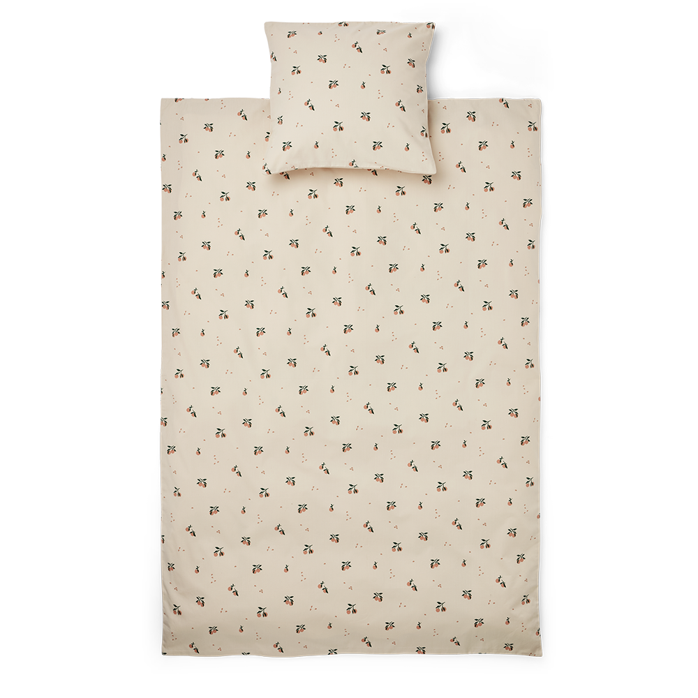 Linge de lit enfant Liewood 'Ingeborg' 100 x 135 cm Peach/Sea Shell