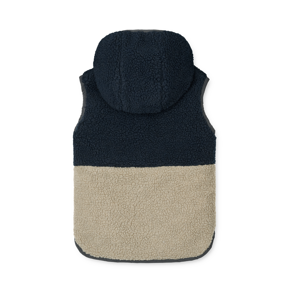 Liewood  wendbare Weste &#39;Diana&#39; Whale Blue Multi Mix