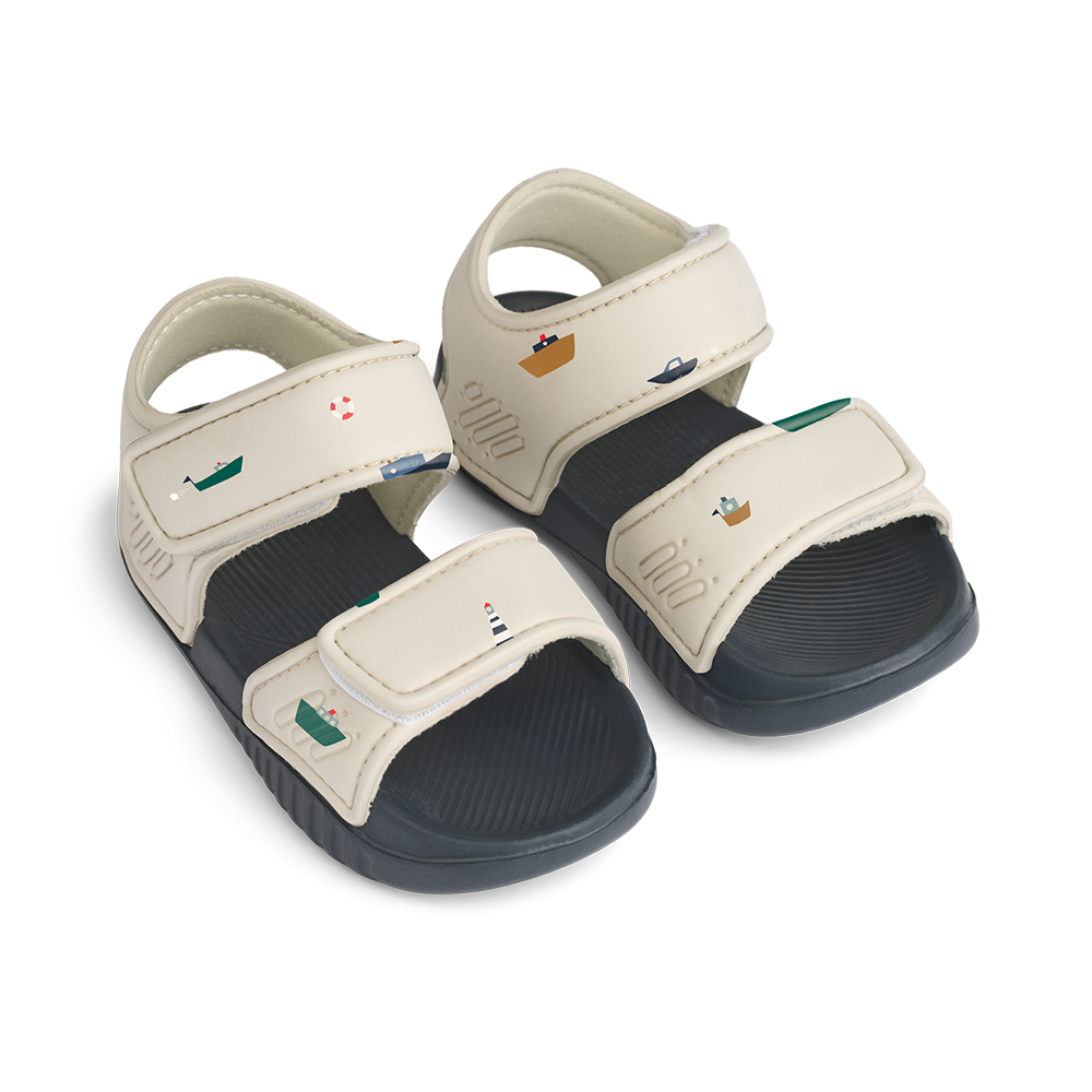 Liewood Sommersandalen 'Blumer' Sailing/Sandy - Online MY SNOWFLAKE