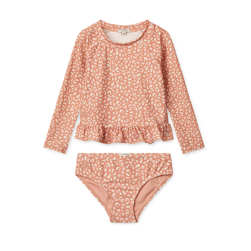 Liewood  UV-Schwimmset &#39;Dagny&#39; Mini Leo/Tuscany Rose