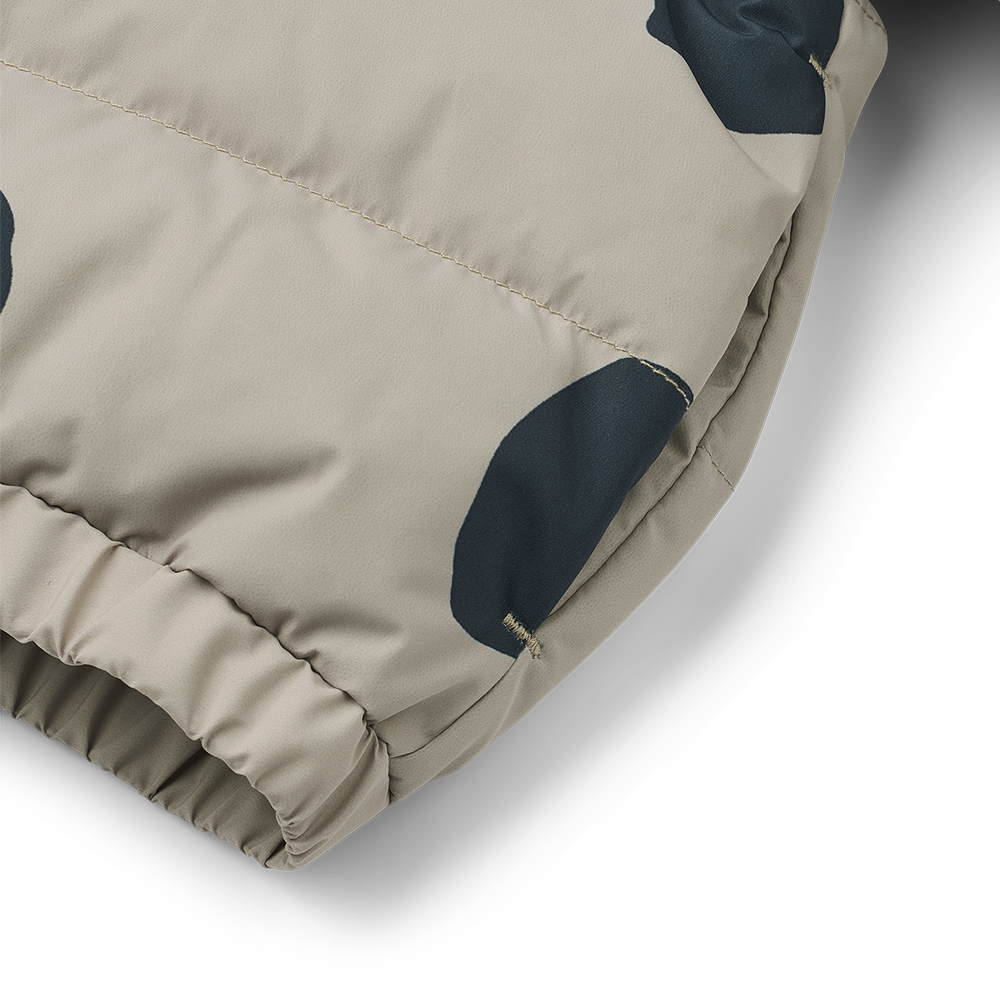 Liewood  Daunenjacke mit Öhrchen &#39;Adelina&#39; Spot Dots/Mist