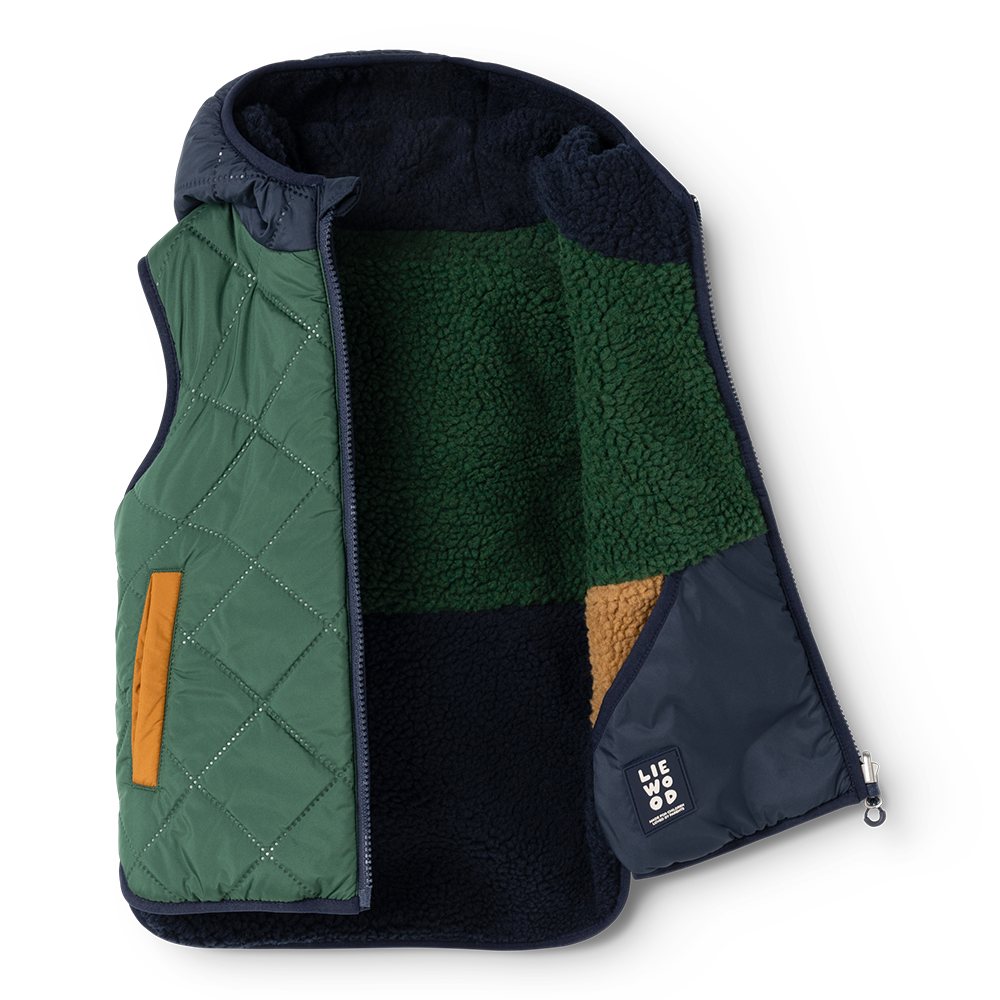 Liewood Reversible Vest 'Diana' Classic Navy Mix