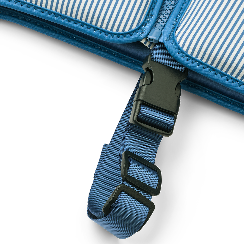 Liewood Swim Vest 'Dove' Stripe Riverside/Creme de la Creme