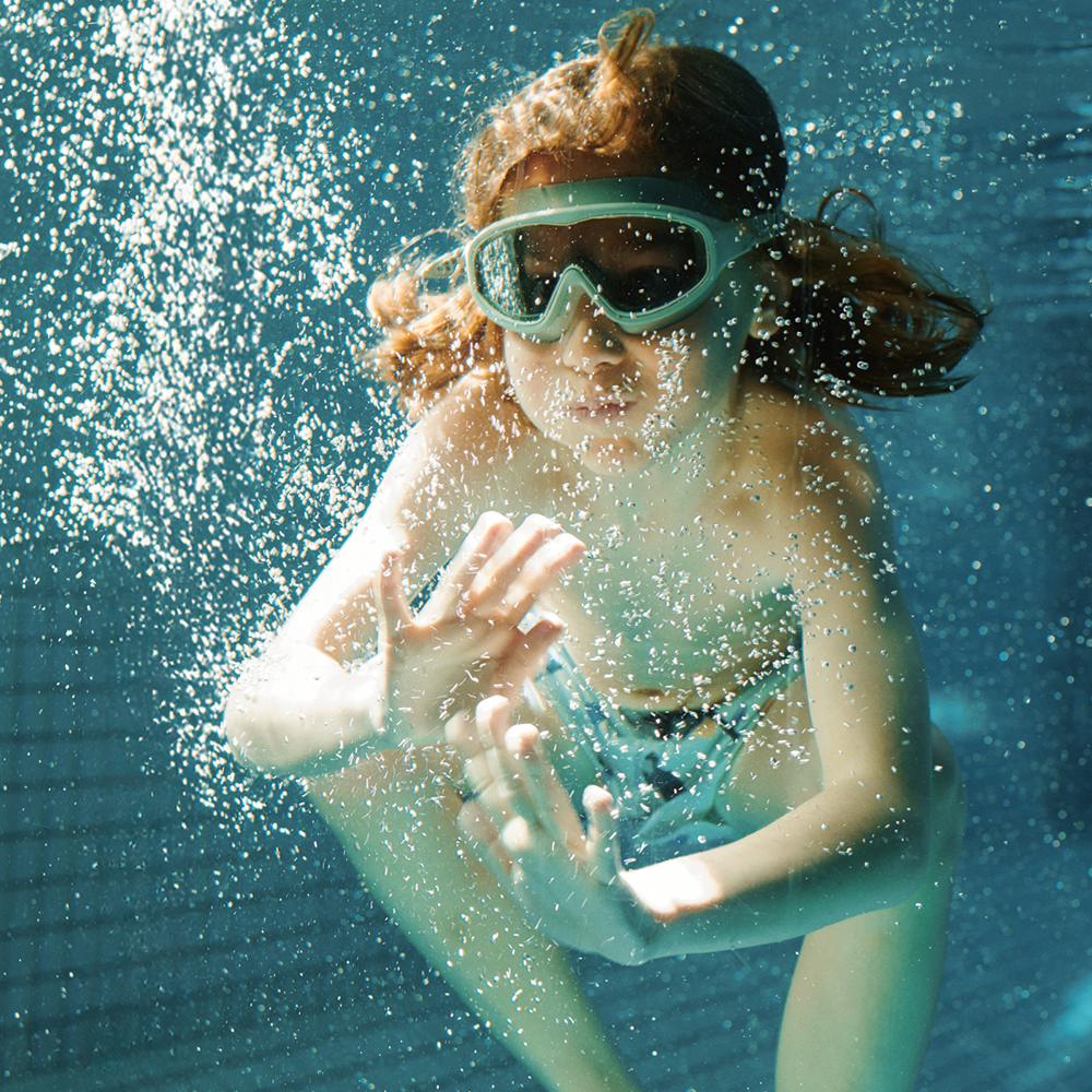 Liewood UV-Badeshorts 'Duke' Boards/Light Peppermint