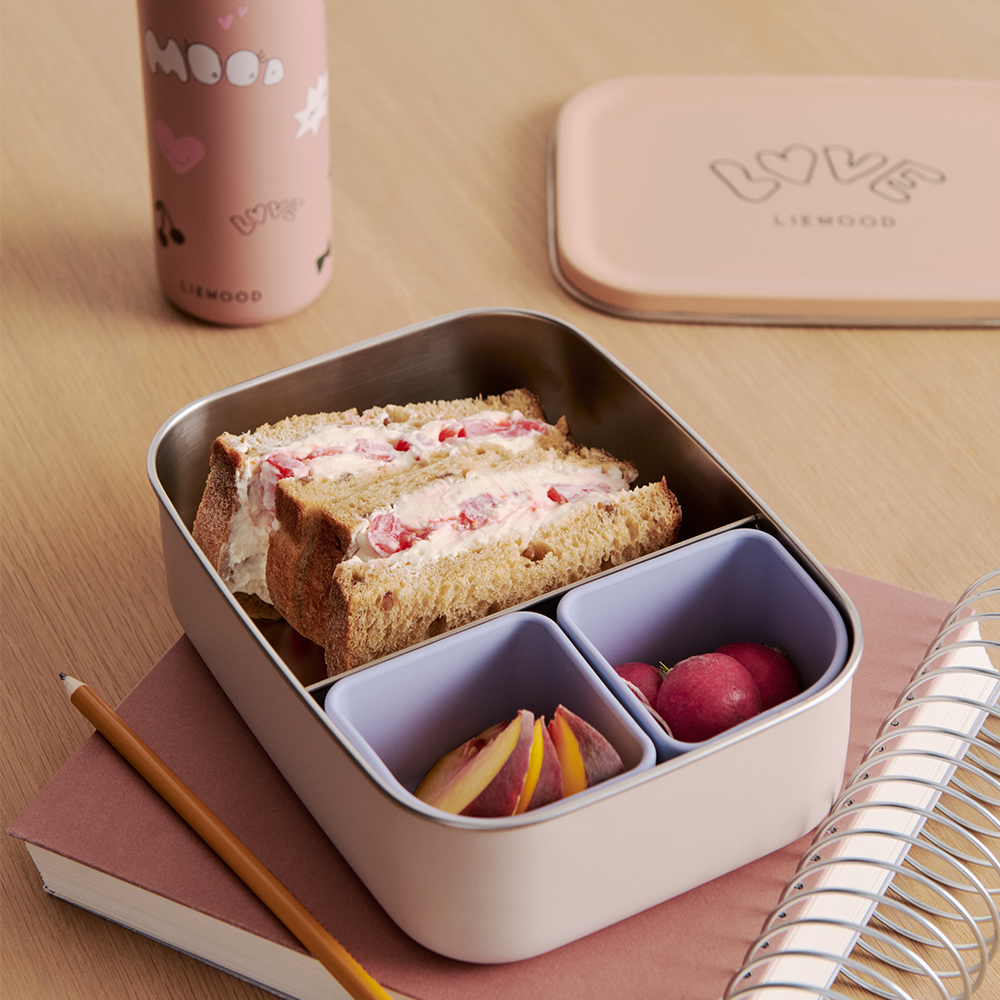 Liewood  Lunchbox 'Nina' Love/Pale Tuscany