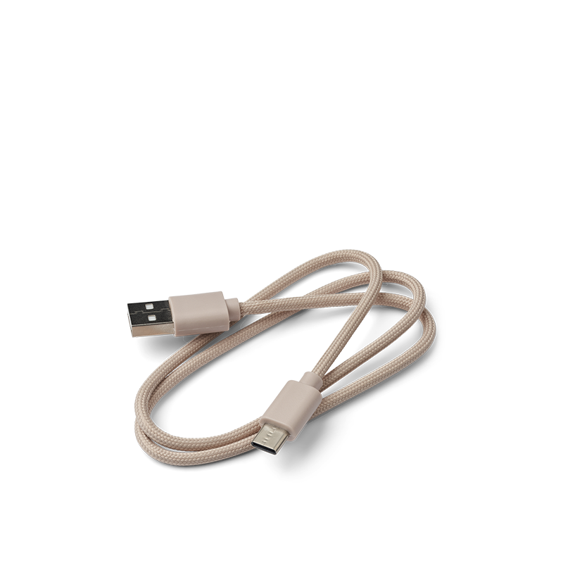 Ladekabel für die Einschlafhilfe Lautsprecher für Babys in Beige von Liewood.