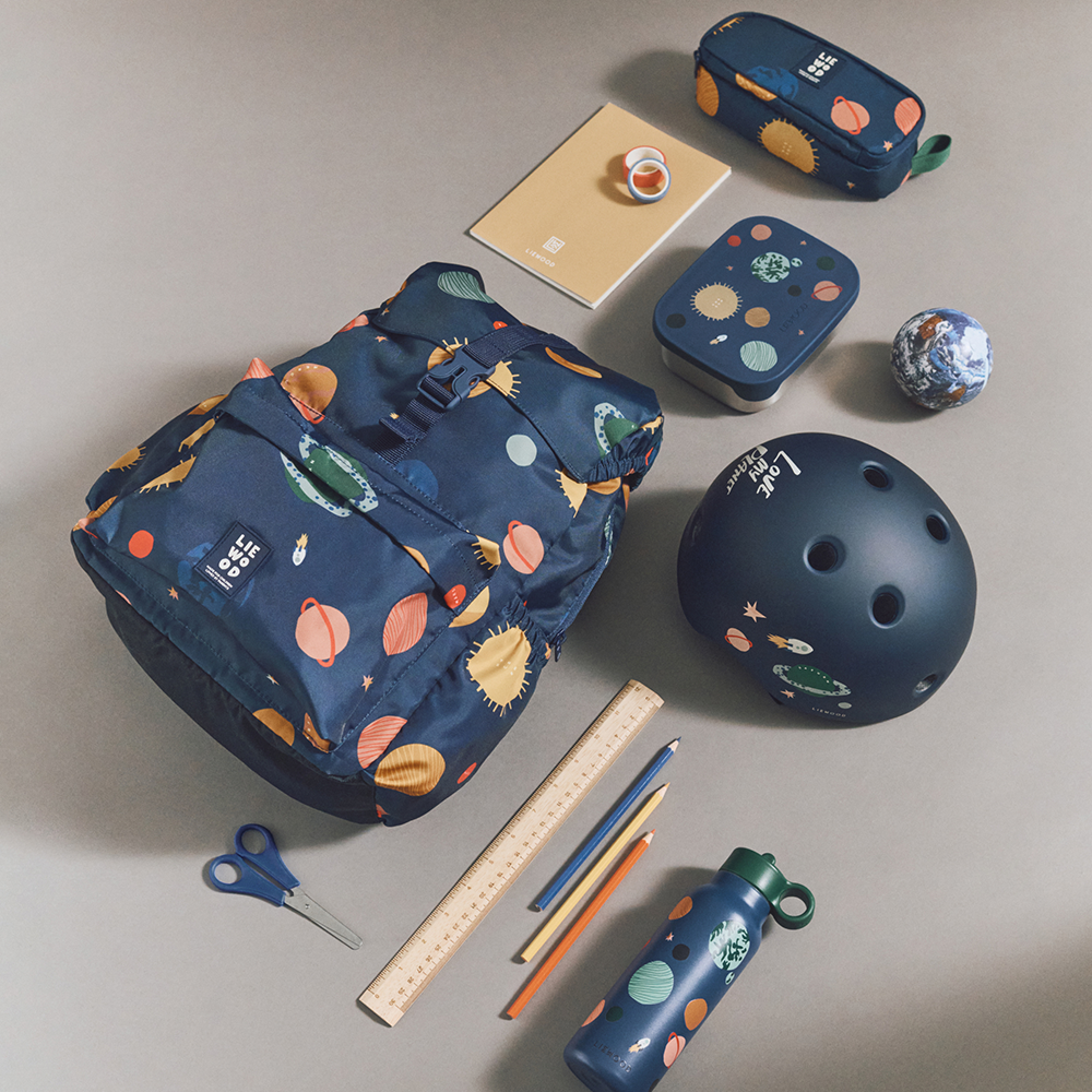 Liewood Etui/Federtasche &#39;Andrey&#39; Universe/Classic Navy