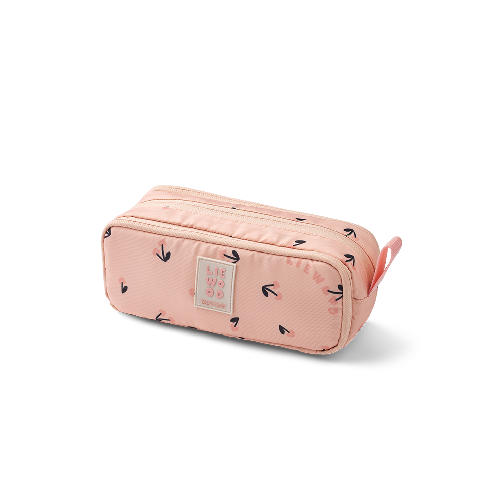 Liewood Pencil Case 'Cindy' Cherry Heart/Rosey