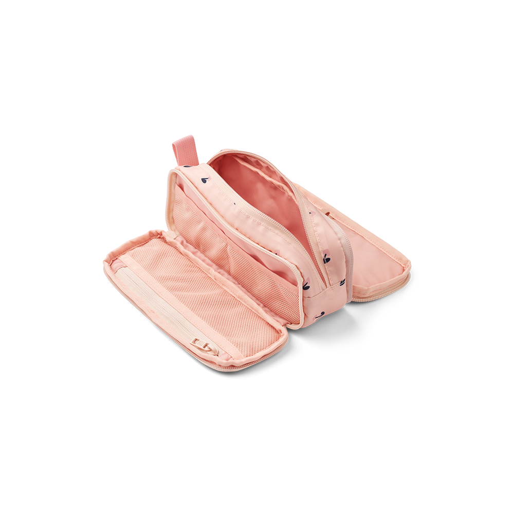 Liewood Pencil Case 'Cindy' Cherry Heart/Rosey