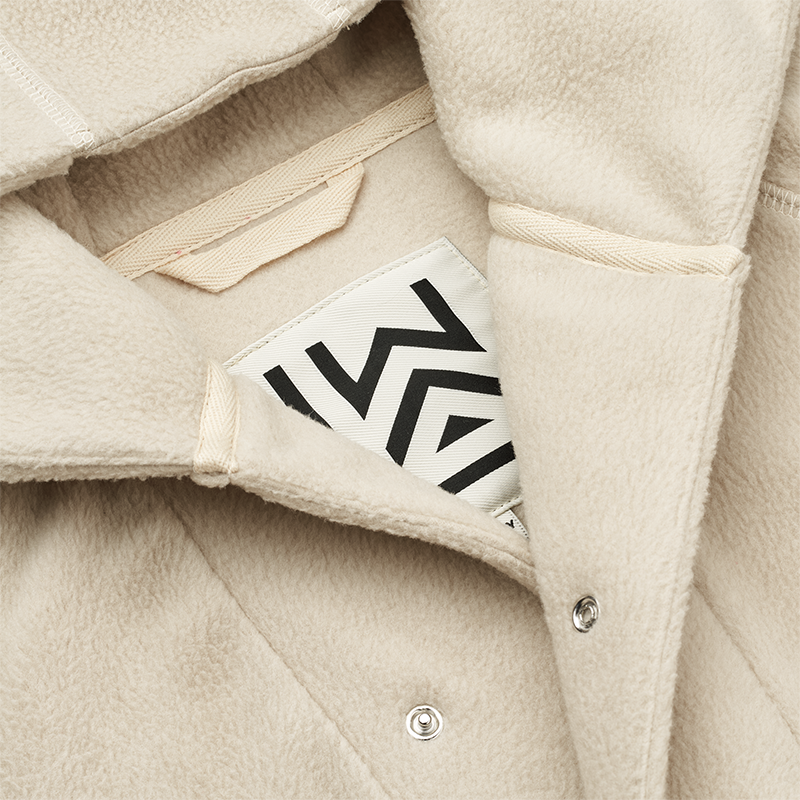 Liewood  Fleece Bademantel für Erwachsene &#39;Saki&#39; Silver Lining