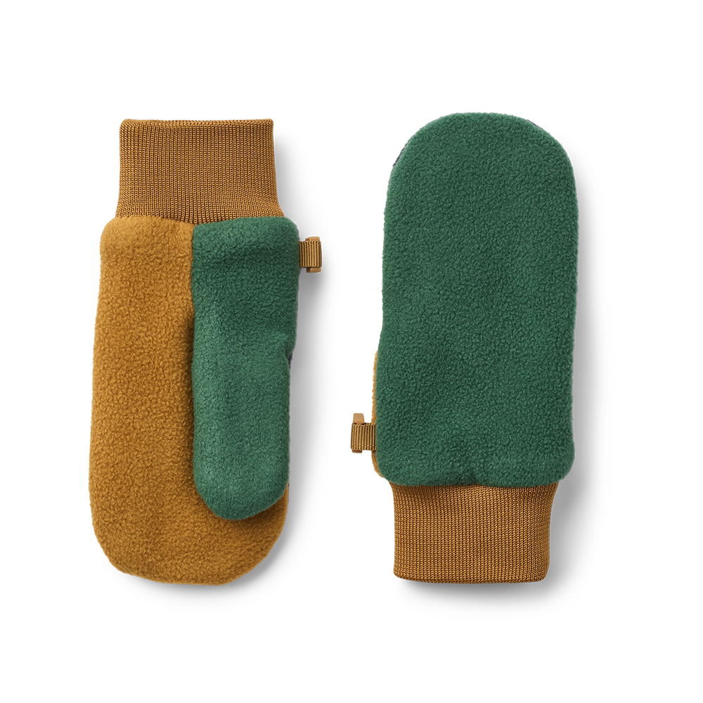 Liewood  Fleece-Fäustlinge 'Solar' Classic Navy