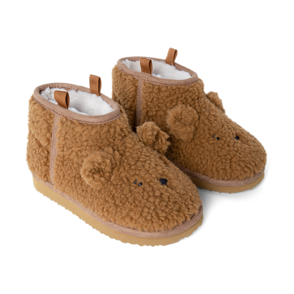 Liewood Hausschuhe/Finken 'Alban Bear' Golden Caramel