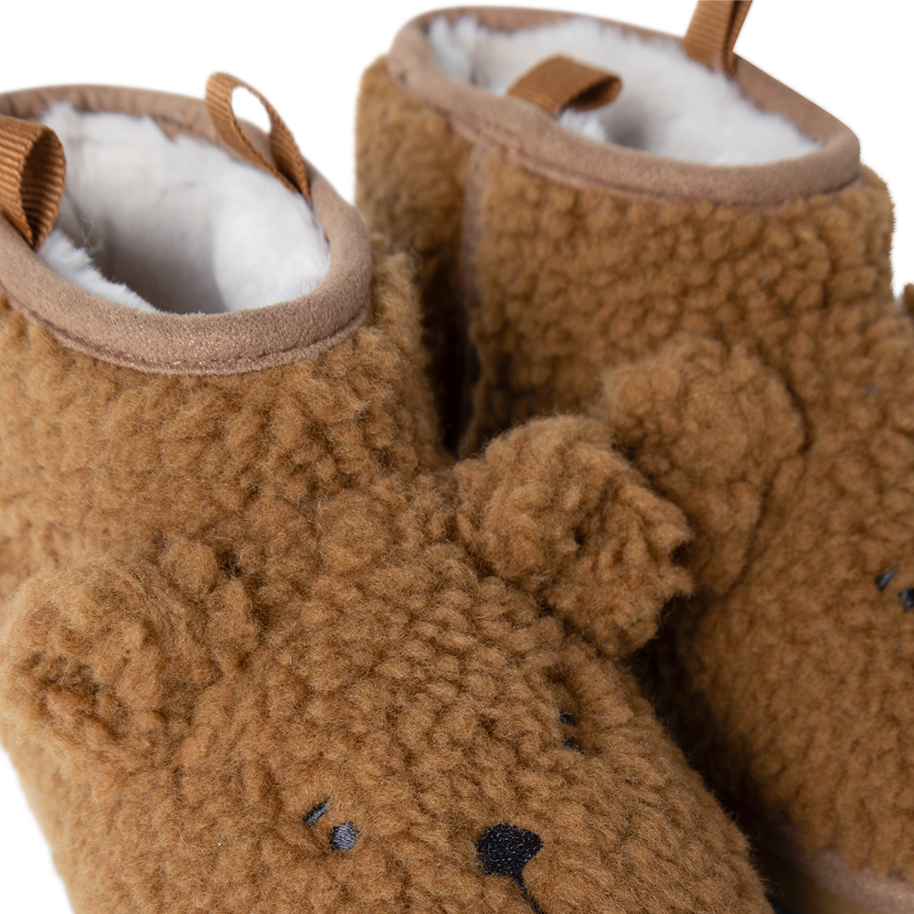 Liewood Hausschuhe/Finken 'Alban Bear' Golden Caramel