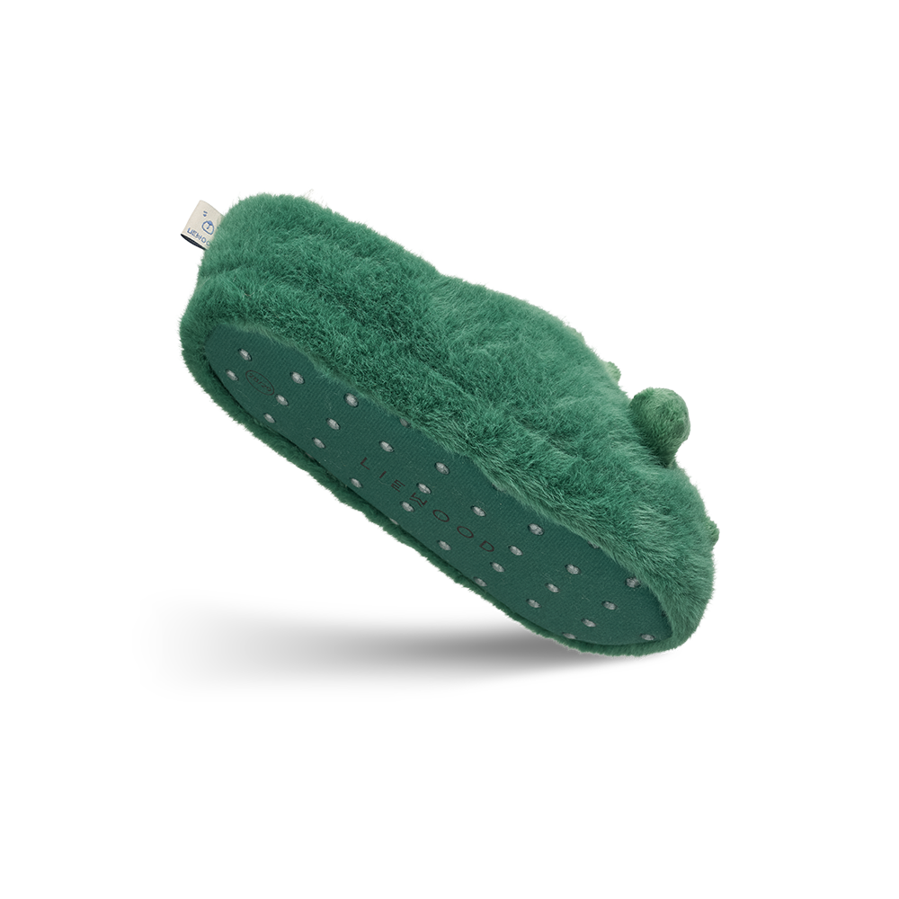 Liewood Krokodil Hausschuhe/Finken &#39;Aviaja&#39; Garden Green