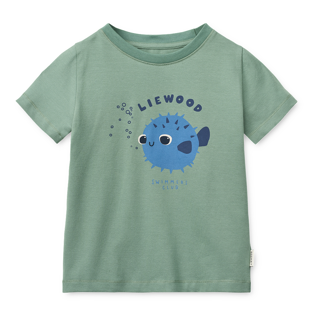 Liewood Schlafanzug Set 'Ilford' Pufferfish/Peppermint/Mix