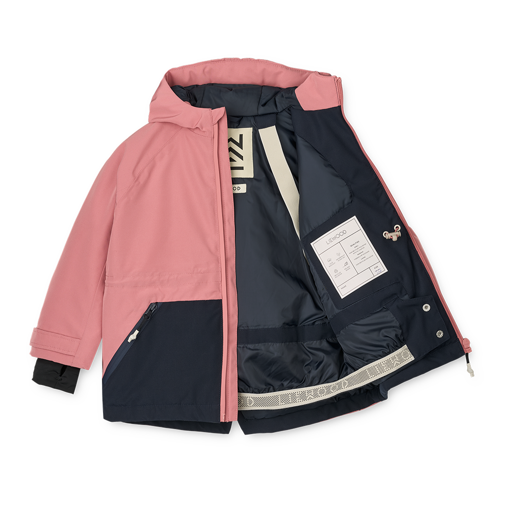 Liewood  Winter/Ski-Jacke &#39;Kalle&#39; Dusty Rose/Classic Navy