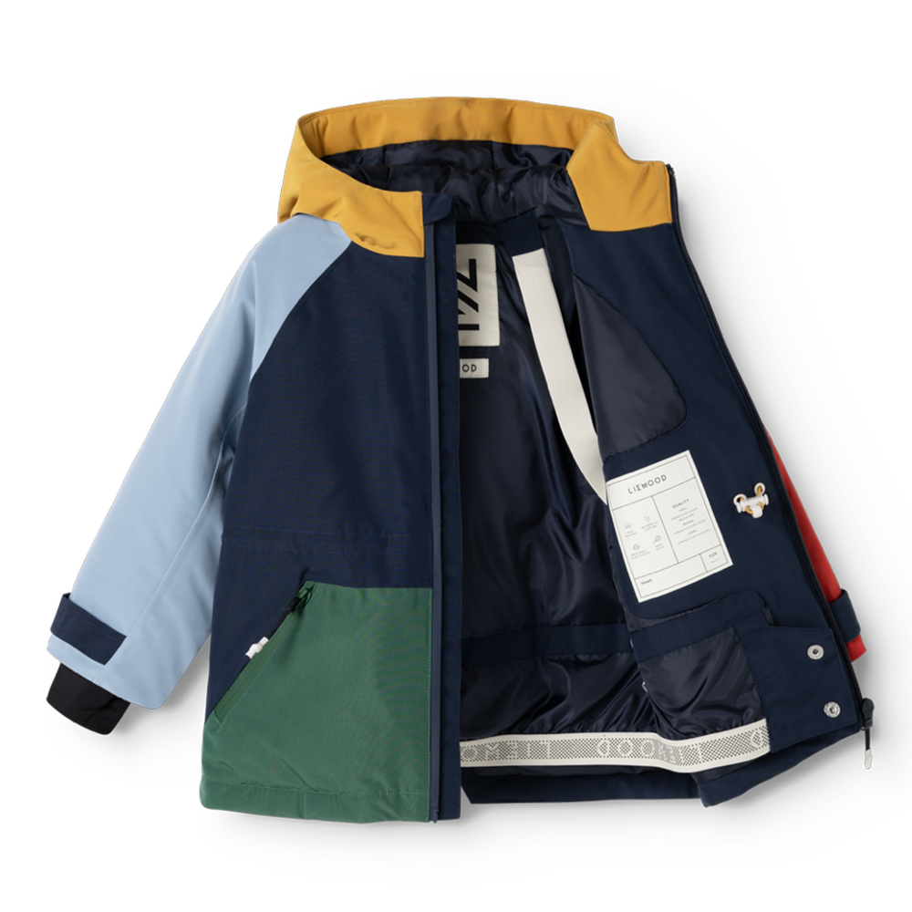 Liewood Veste d'hiver/de ski 'Kalle' Garden Green Multi Mix