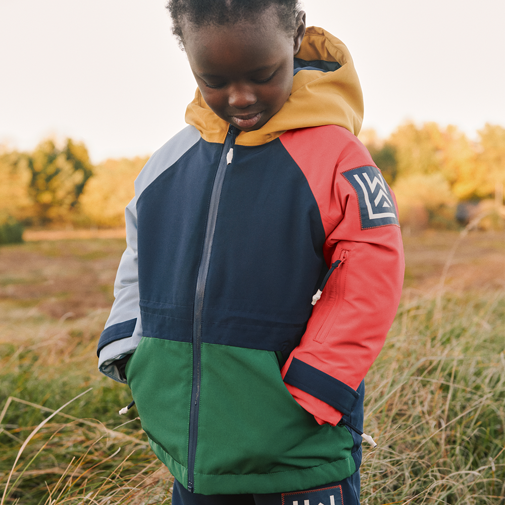 Liewood Veste d'hiver/de ski 'Kalle' Garden Green Multi Mix