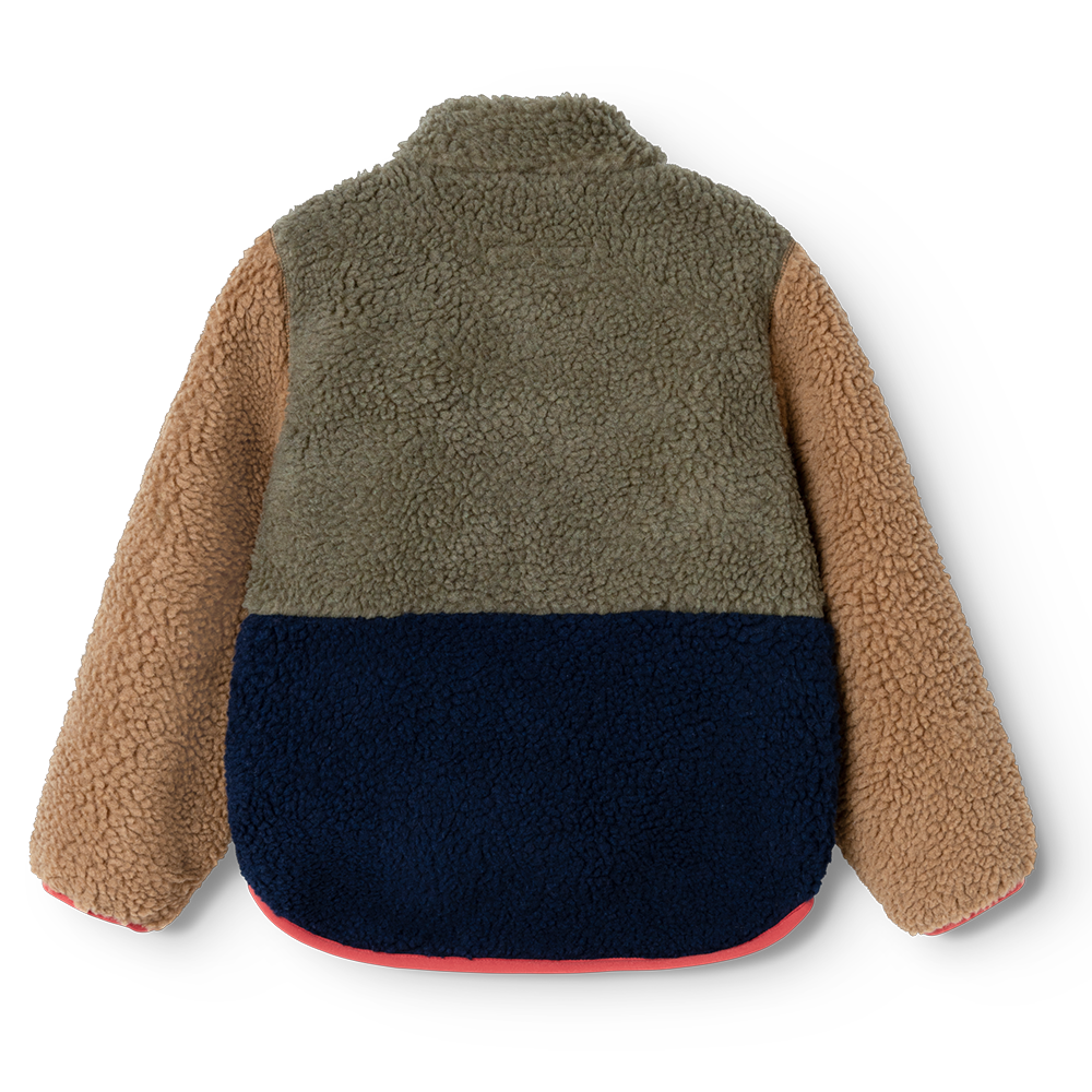 Liewood Jacket 'Nolan' Army Brown/Multi Mix