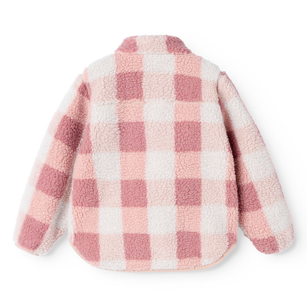 Liewood Jacket 'Nolan' Mega Check/Rose Blush