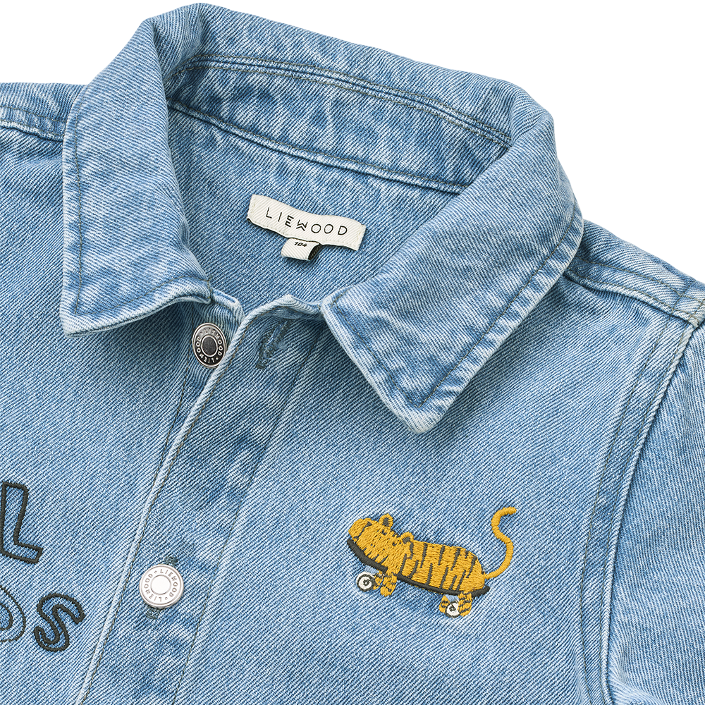 Liewood Denim Hemdjacke 'Kinsley' Cool Kids/Light Blue Denim