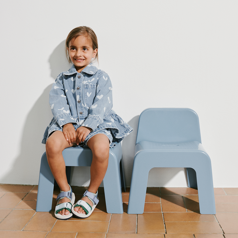 Liewood Denim Hemd 'Kenza' Sweethearts/Light Blue Denim