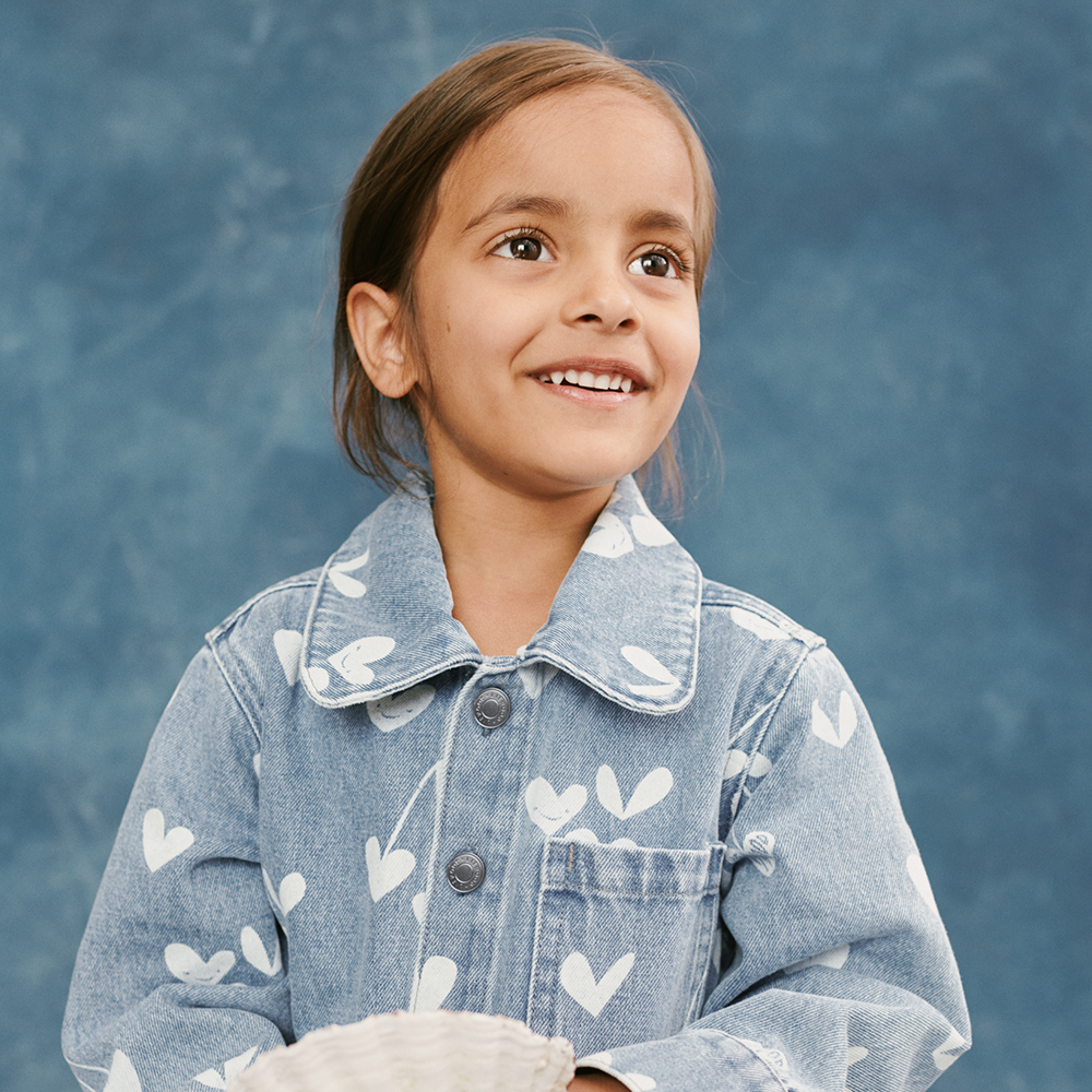 Liewood Denim Hemd 'Kenza' Sweethearts/Light Blue Denim