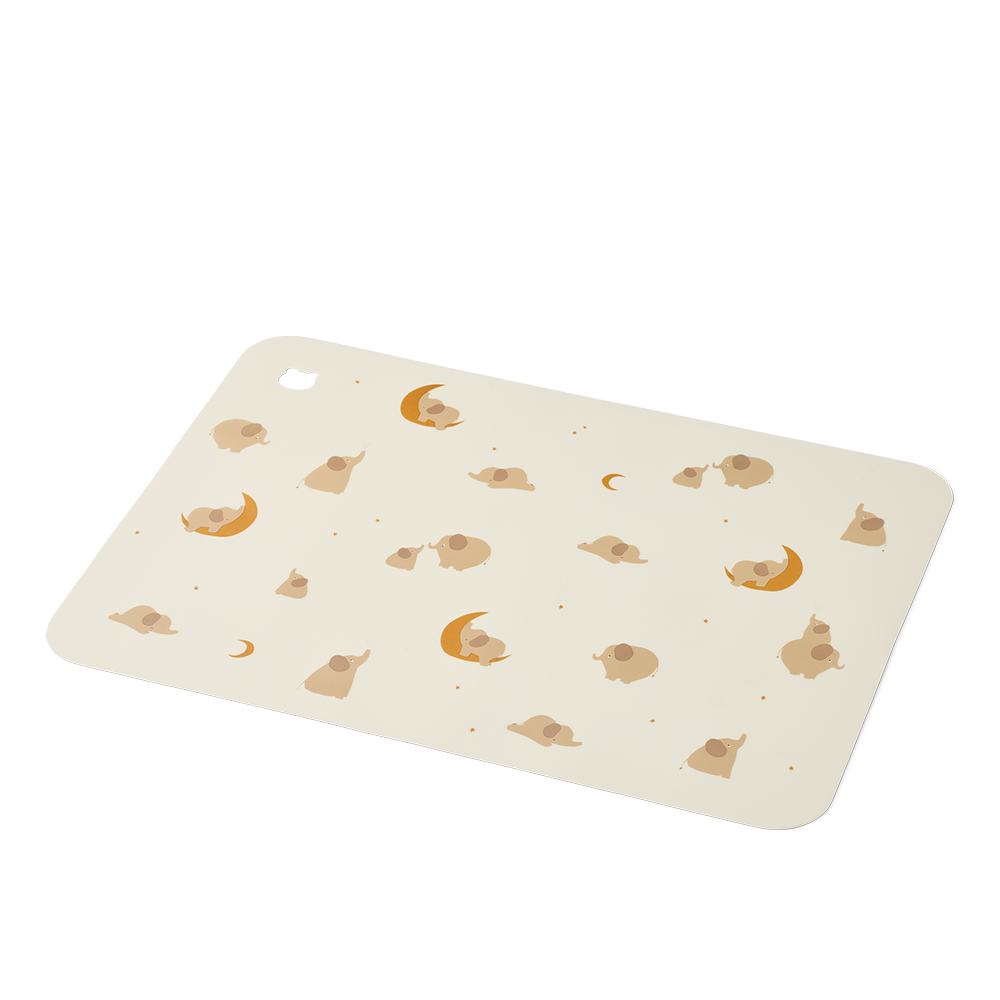 Liewood Placemat 'Jude' Elephant/Creme de la Creme