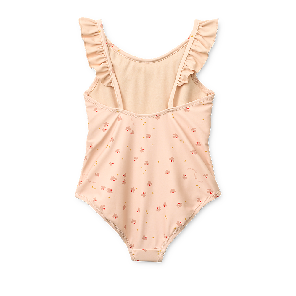 Liewood Maillot de bain UV « Kallie » Mini Butterfly/Apple Blossom