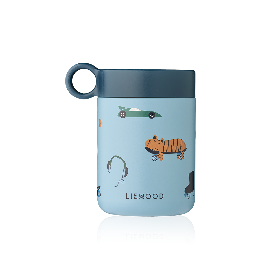 Liewood Boîte repas isotherme 'Kiani' Fun/Beach Blue