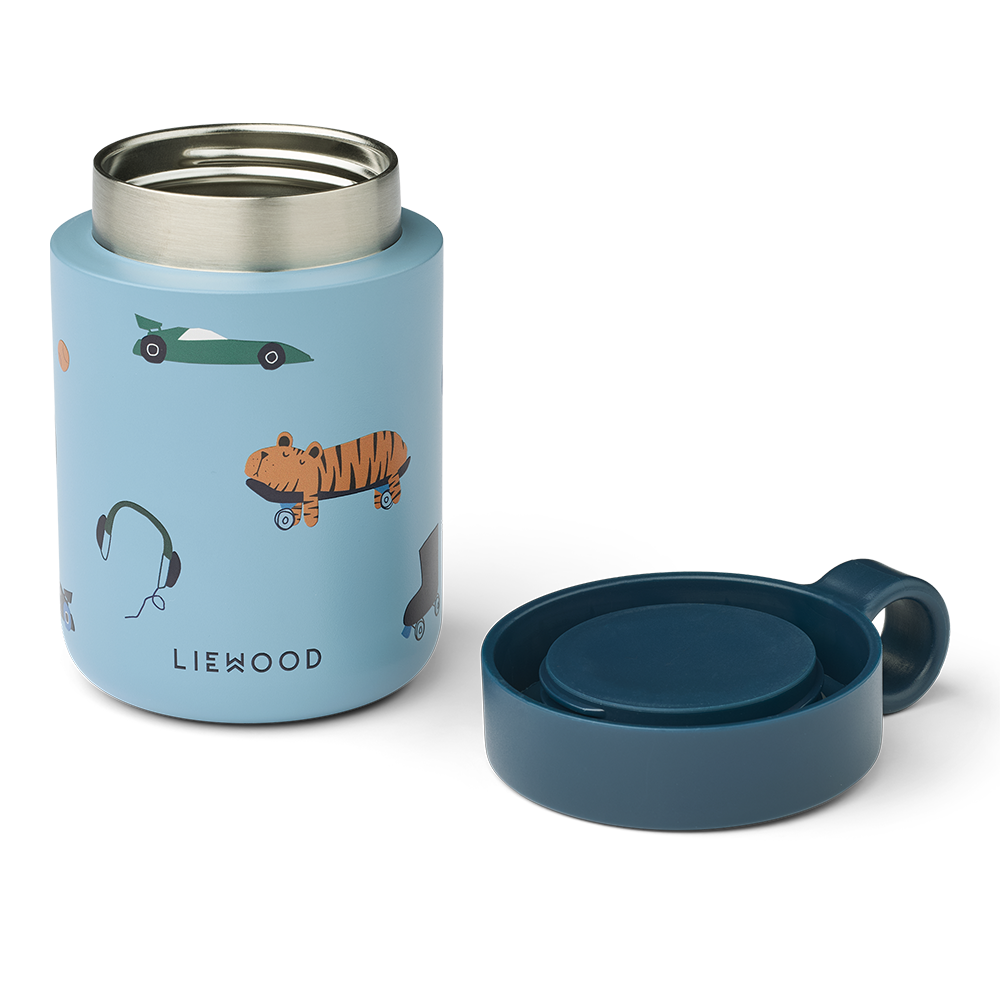 Liewood Boîte repas isotherme 'Kiani' Fun/Beach Blue