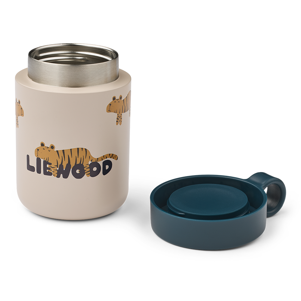 Liewood Thermo Speisegefäss 'Kiani' Tiger/Sandy