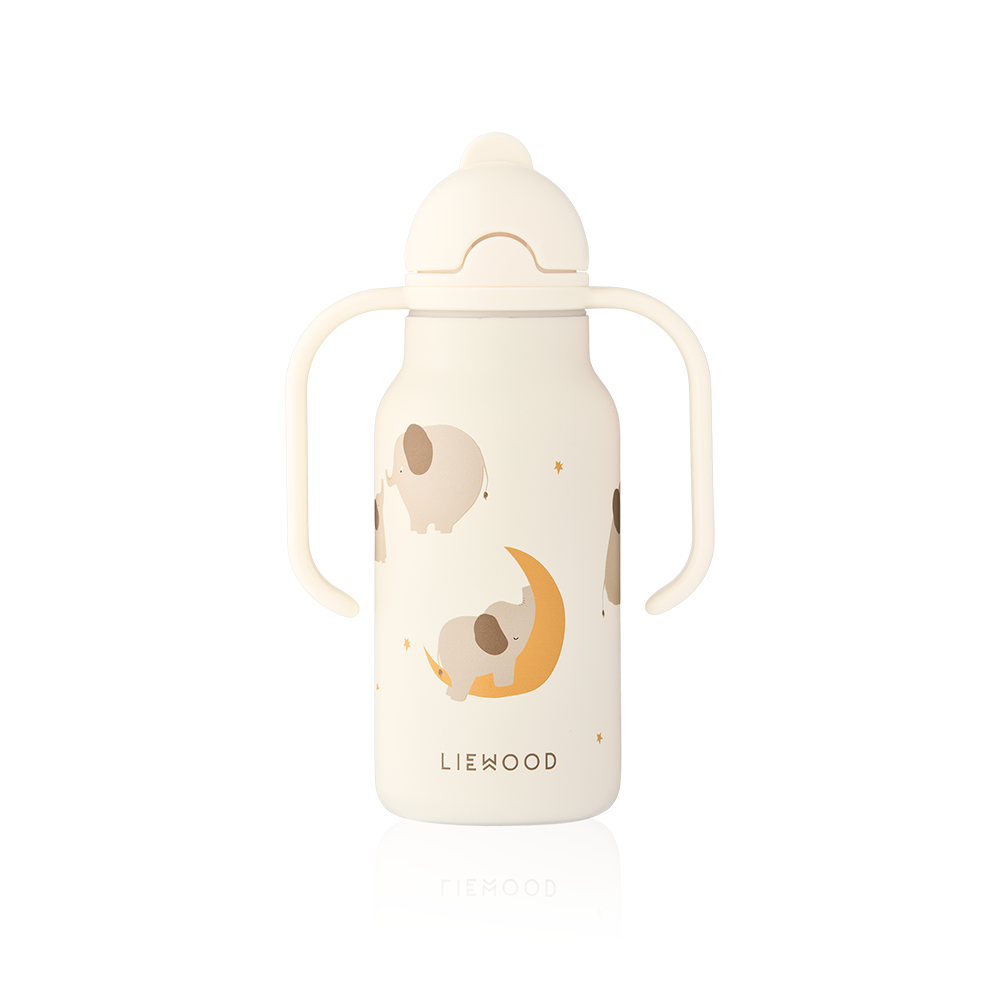 Liewood Trinkflasche 'Kimmie' 250 ml Elephant/Creme de la Creme