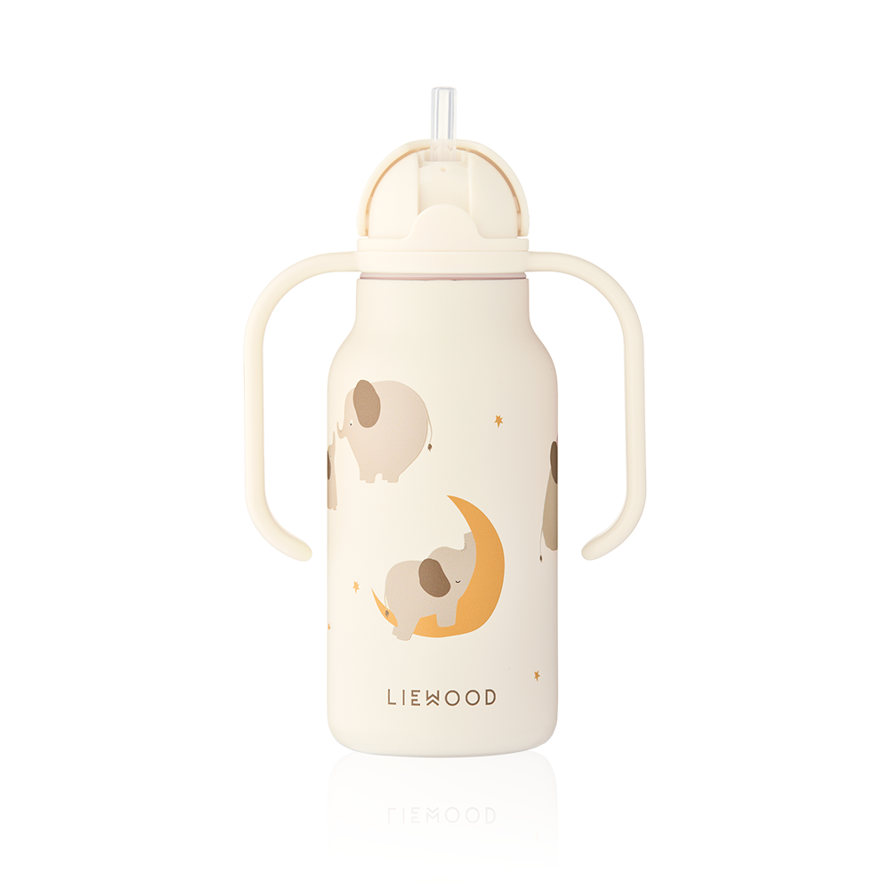 Liewood Trinkflasche 'Kimmie' 250 ml Elephant/Creme de la Creme